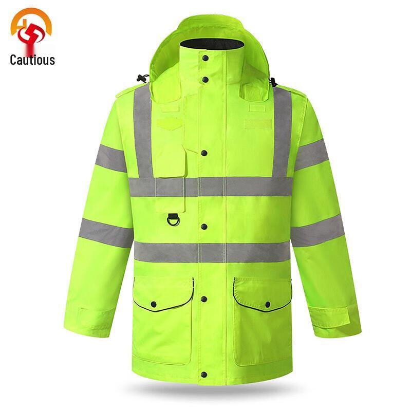Shengu High-Visibility Reflective Rain Gear 3XL
