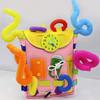 Puzzle Buckle Backpack And Learning Activity Toys, Develop Fine Motor Skills And Basic Life Skills,Learn To Tie Shoelaces Travel Toys Christmas Gifts