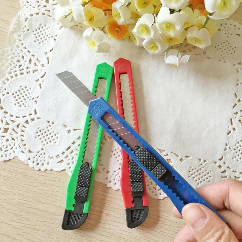 12pcs Multipurpose Utility Cutter Knife Set Big Small Blade for Home Office Garden Art Supplies DIY Craft Project Use