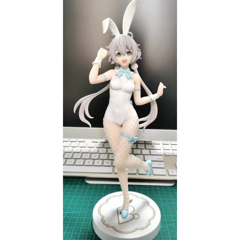 In Stock Original Furyu Bicute Bunnies Luo Tianyi White Stockings Anime Figure Collectible Modelornament Great for Daily Use