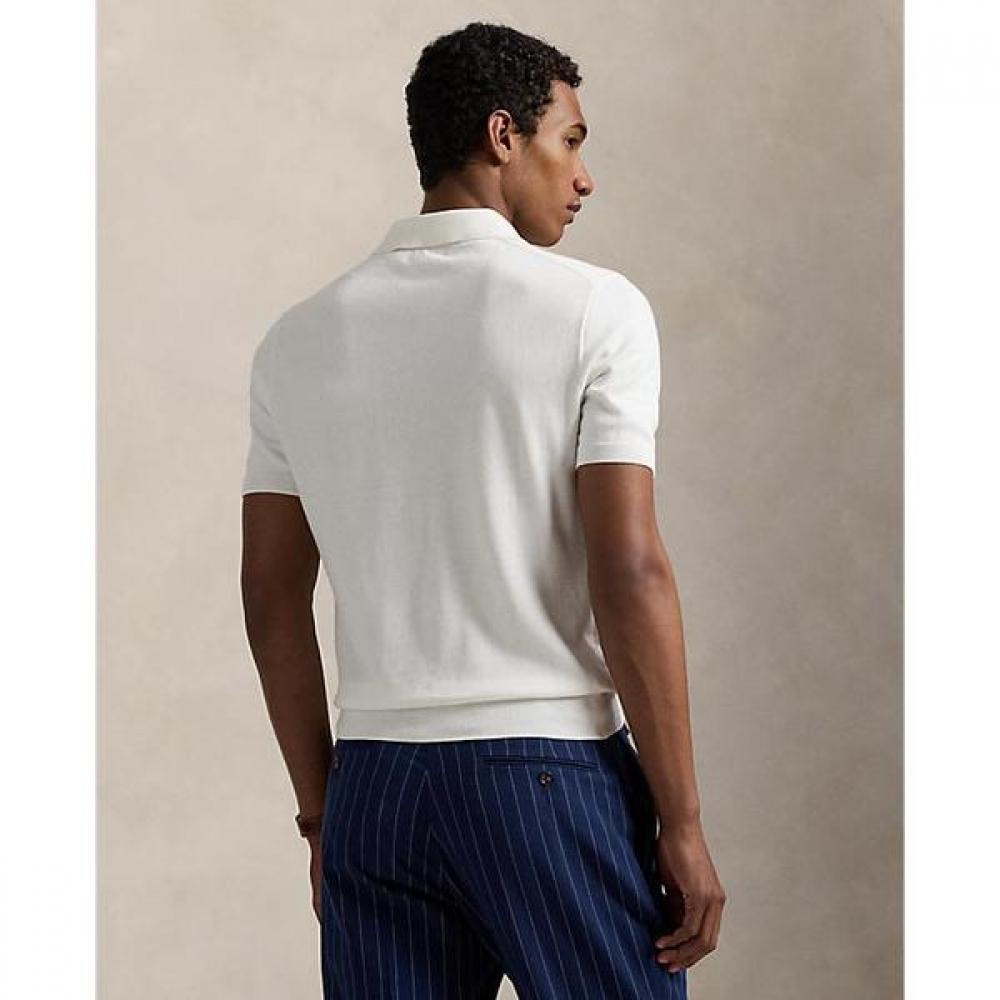 Polo Ralph Lauren Men Cotton Polo Collar Sweater  Mnposwe1n820084100 