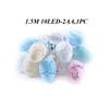 Easter Eggs Light Strings 40 LED Battery Operated Easter String Lights Pastel Lights for Easter Party Indoor Decorations 581