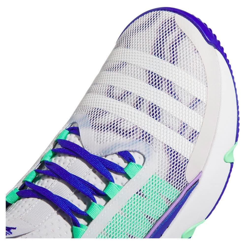 Adidas Trey Unlimited LRH33 Basketball Dash Blue Size Cm Men's Shoes, Gray/Footwear White/Lucid (HQ1019), 26.5