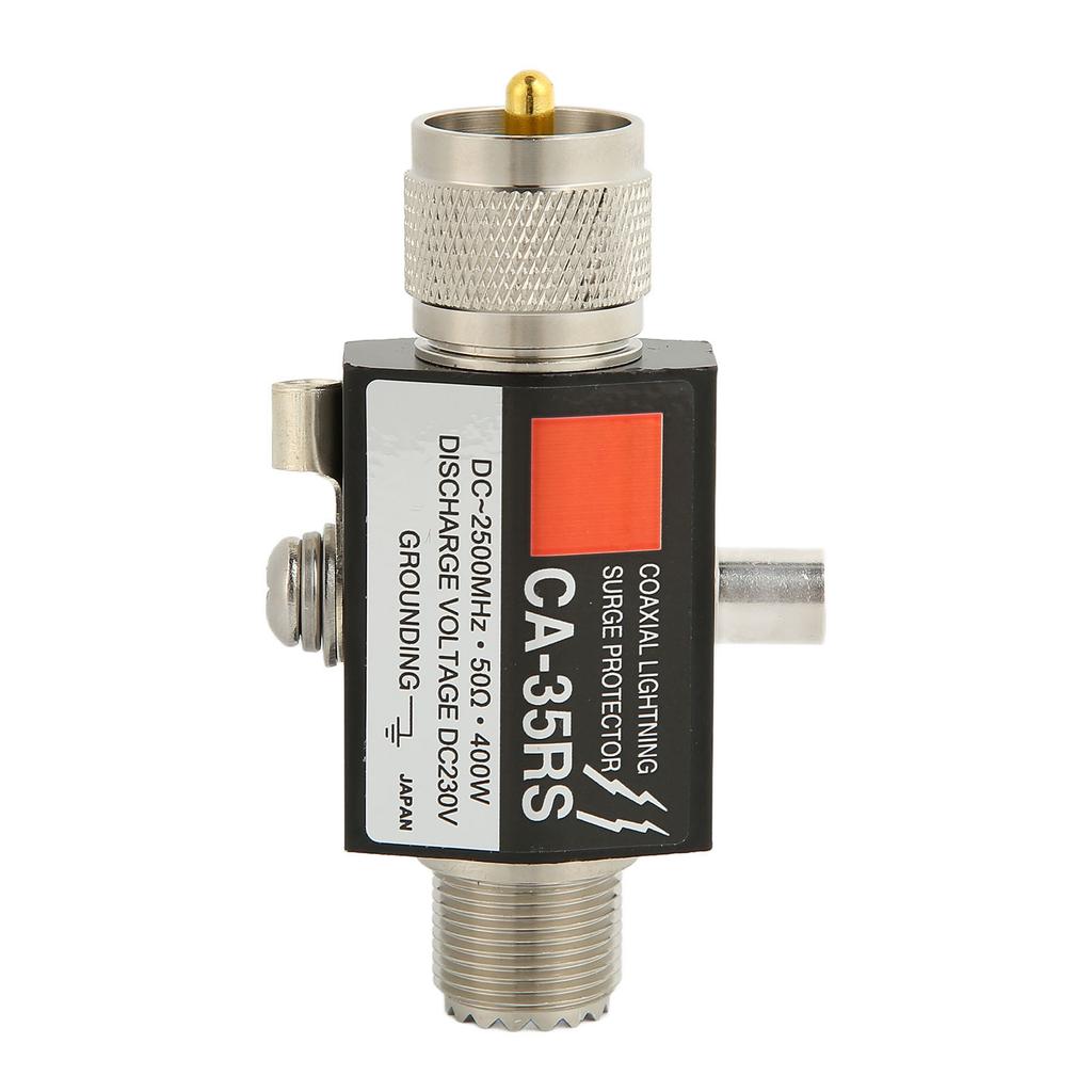UHF Coaxial Lightning Surge Arrester 400W Male to Female Lightning Surge Protector for Antenna