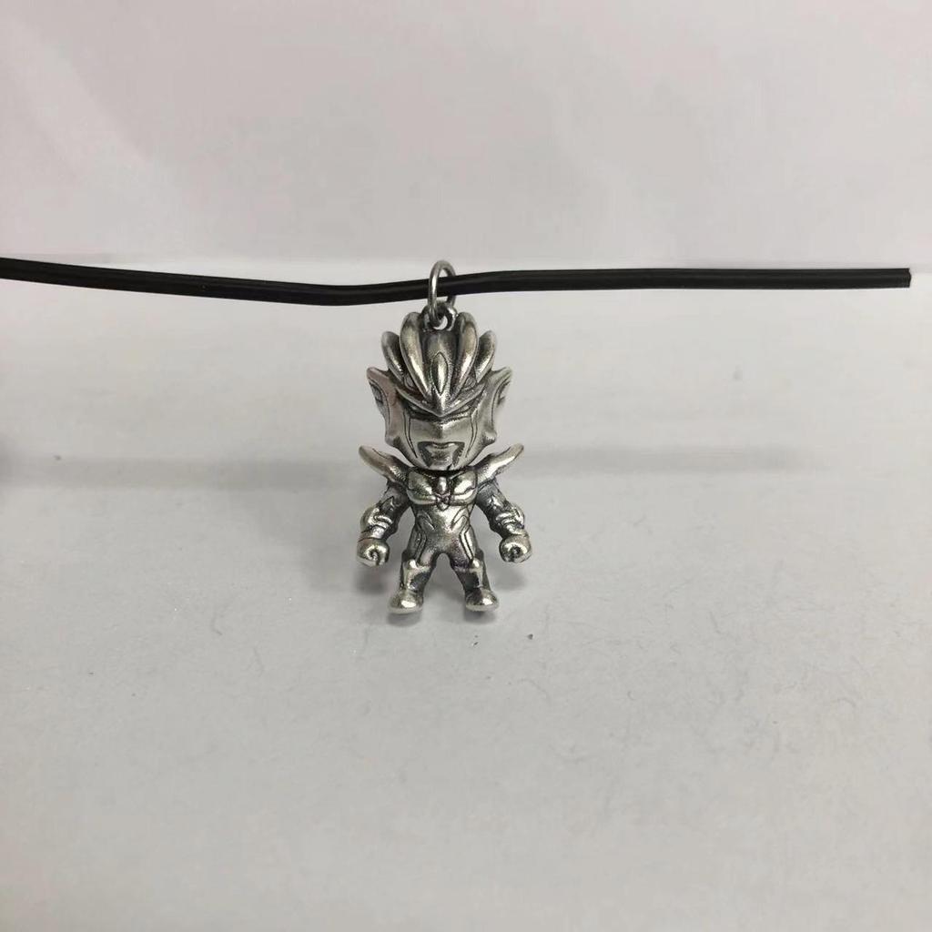 Sterling Silver 3D Lucky Cat Pendant - Cute Wealth Charm for Baby or Bestie Gift
