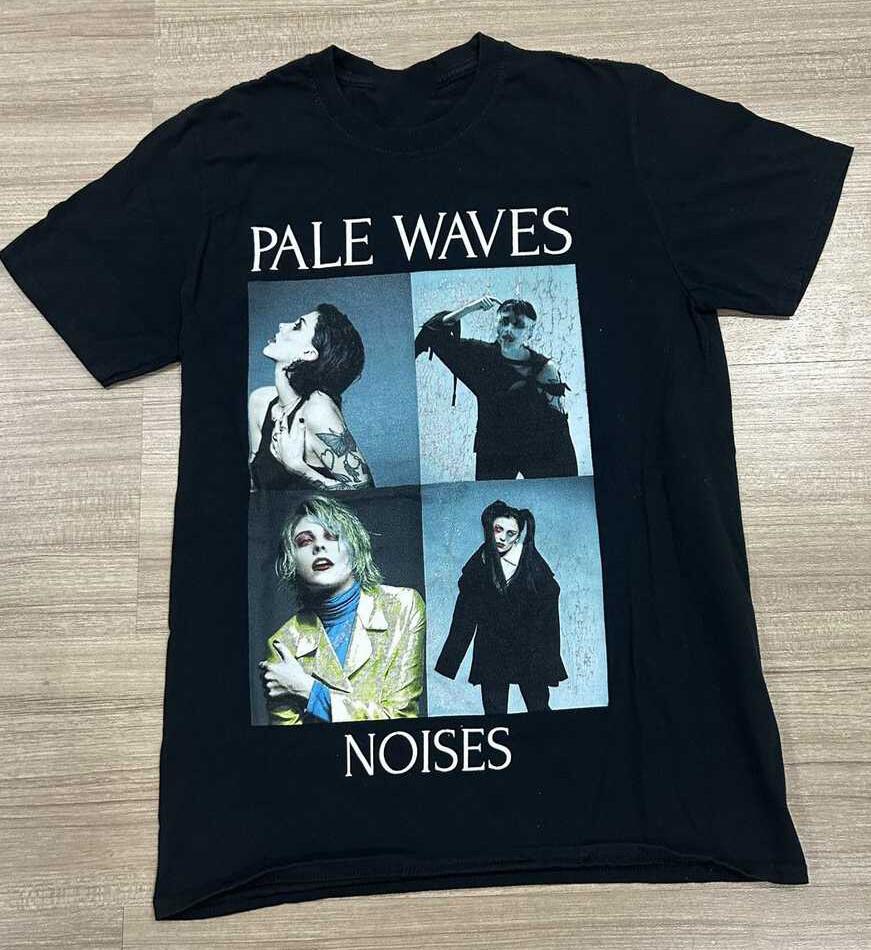 Футболка The 1975 Pale waves Хлопковая унисекс футболка S-4XL Унисекс футболка XL