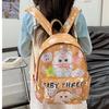 Children's Backpack POP MART Cute Baby Backpack Boys and Girls Cartoon Kindergarten School Bag