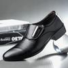 High Quality White Leather Dress Shoes Mens Breathable New Formal Business Derby Shoes Man Casual English Shoes for Men Sneakers