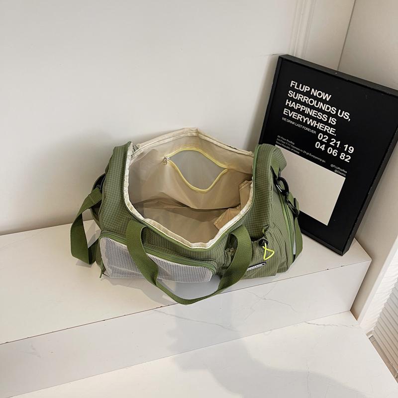 Reise-Fitness-Tasche mit großem Fassungsvermögen, wasserdichte, tragbare Sport-Duffel-Tasche für Herren, Handtasche für kurze Trainingsstrecken