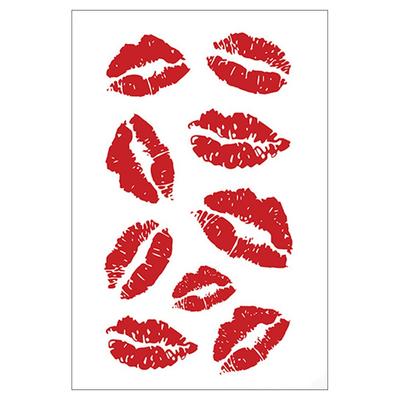 JELUNA Kiss Lip Mark Tattoo Sticker 1 Pcs T-363
