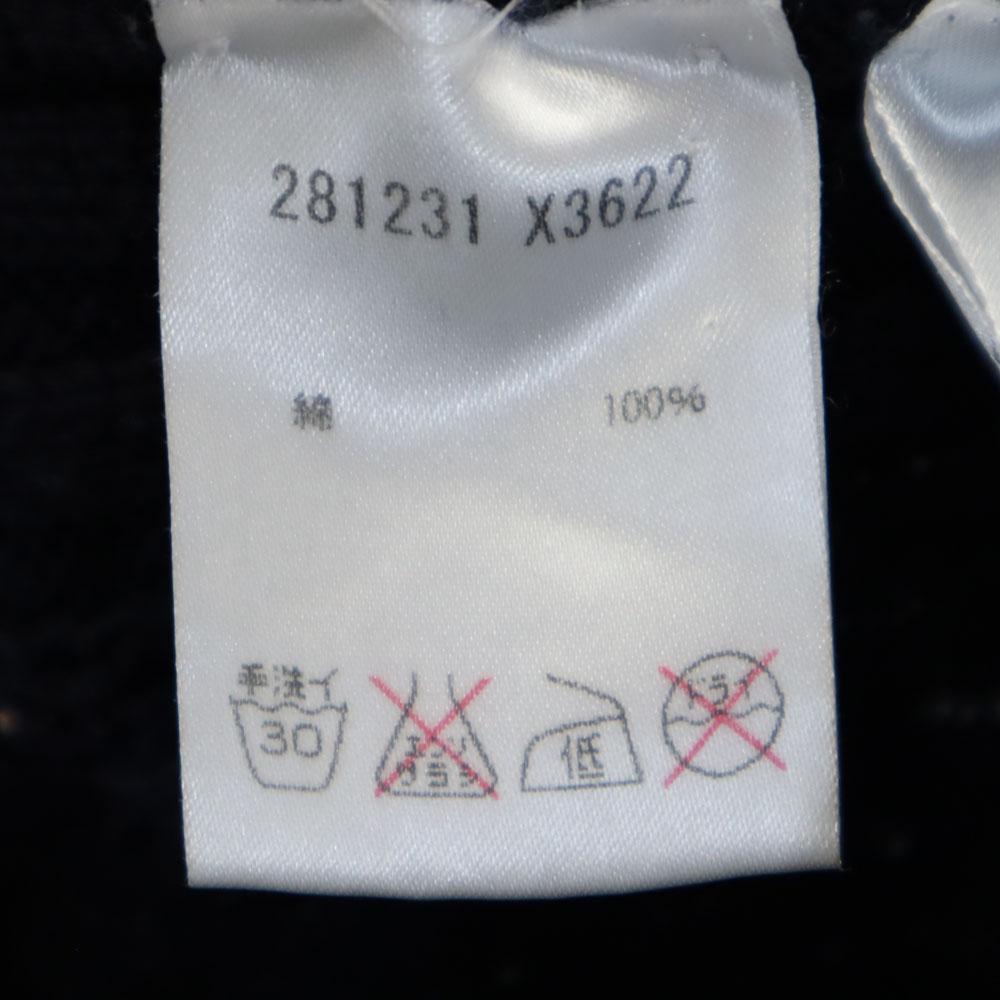 GUCCI made in Italy Long sleeve sweater 5 Navy knit Kid's Used