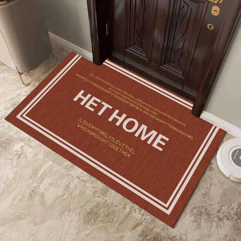 

40x60 см входные коврики в скандинавском стиле современные противоскользящие водопоглощающие коврики для ванной бытовые напольные коврики простые балконные маленькие коврики 40x60cm