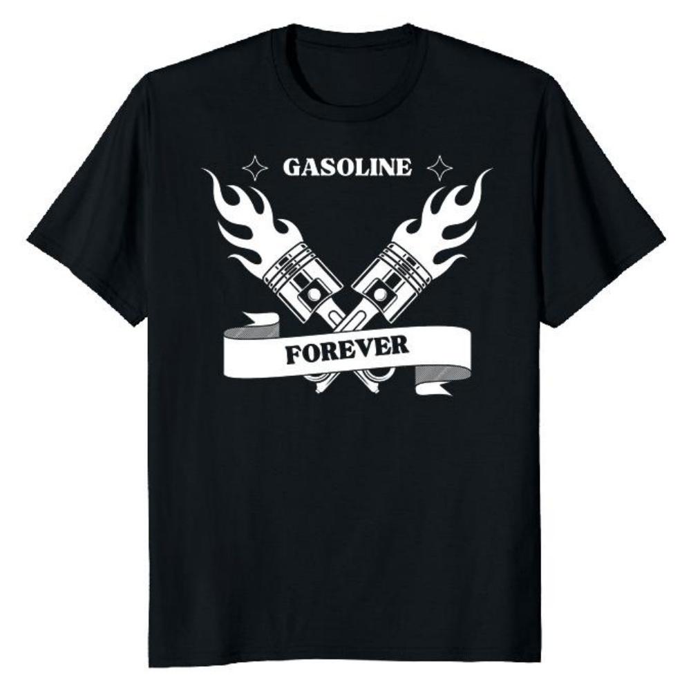 Футболка унисекс Gasoline Forever S чёрный