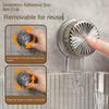 No-Drill Suction Cup Storage Rack Transparent Shower Storage Holder Wall-Mounted Shelf Rack  Home