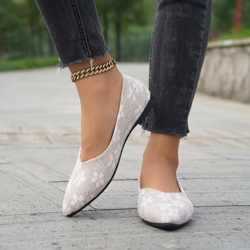 

Женские зимние туфли-лодочки большого размера, новые, с острым носком, с мелким вырезом, удобные туфли-дутики 43