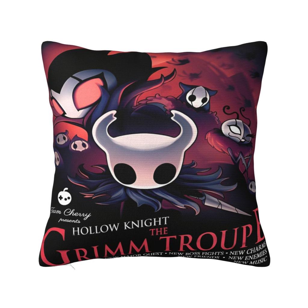 Hollow Knight Funny Games Printed Pillowcase Cushion Cover Pillow Covers Y2K Seat Decorations Square Multi-Size