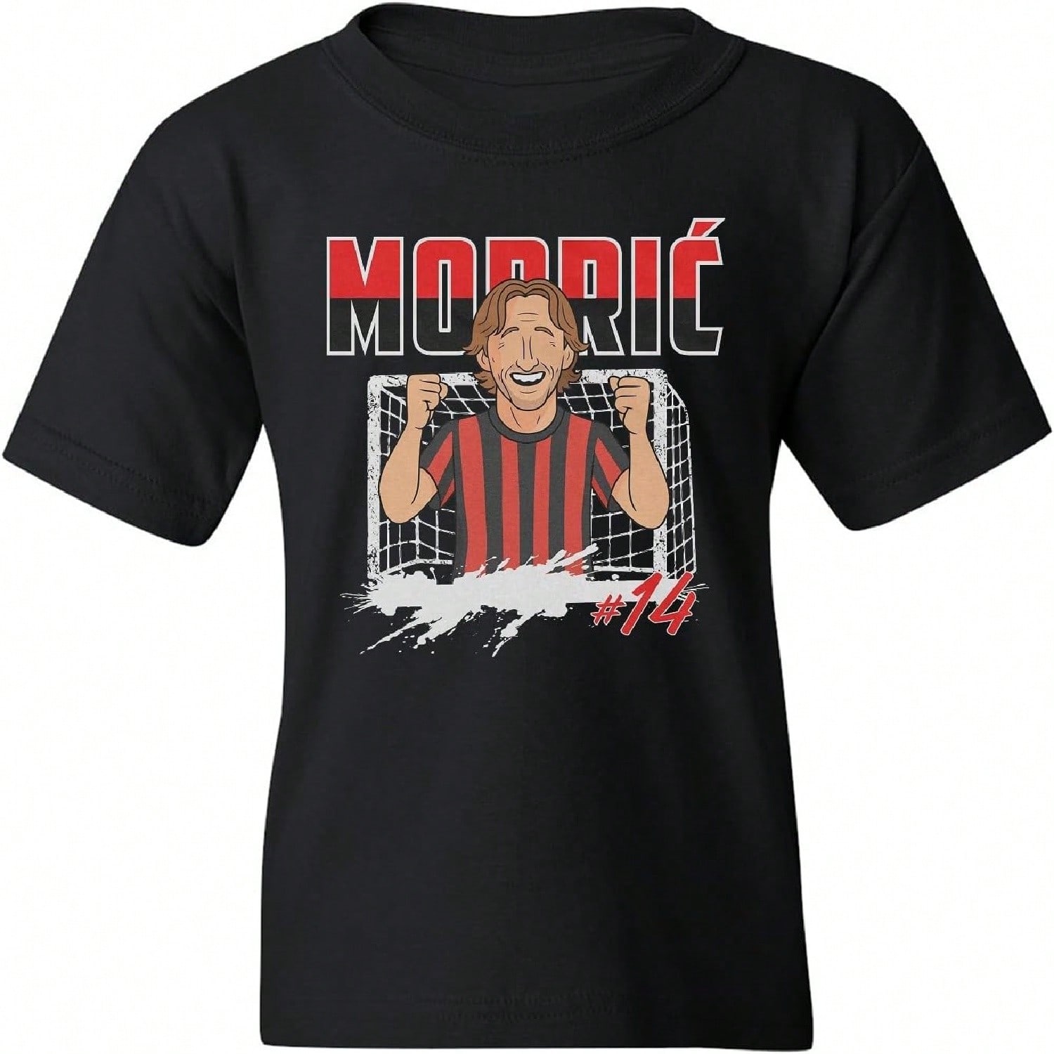 Nena & Nene Modric 14 Milano Inspired - Soccer Fans Tribute Youth Unisex T-Shirt S разноцветный