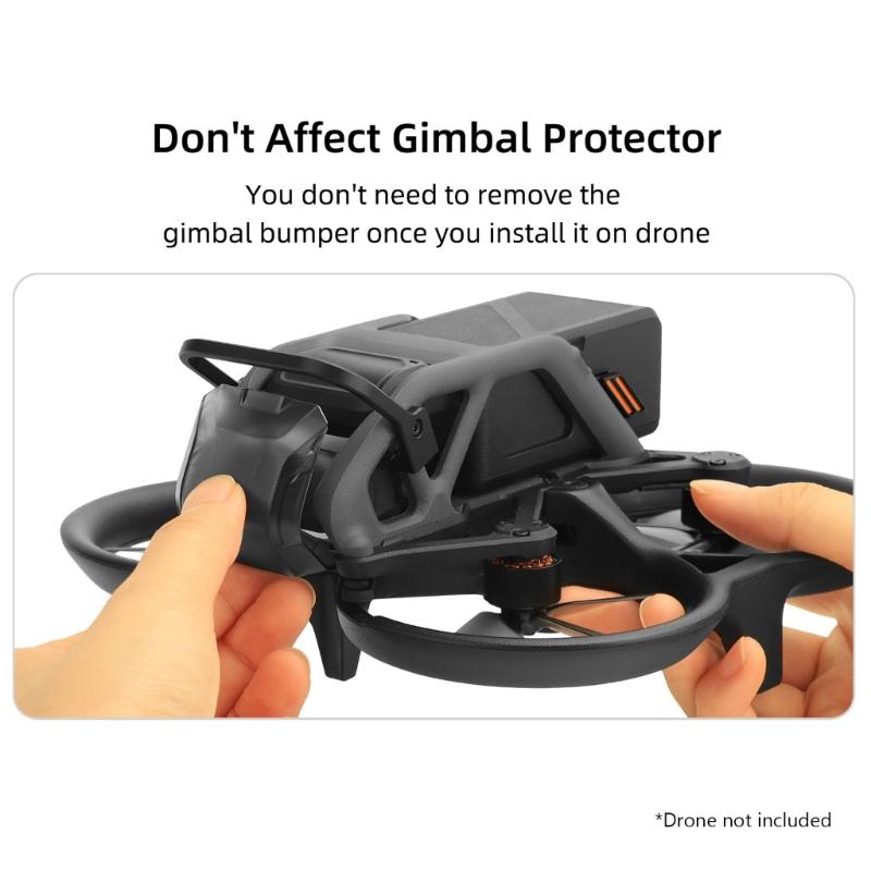 Aluminum Alloy Gimbal Bumper Gimbal Camera Guard Bar Protector Wear-resistant Bump-proof Accessories for AVATA