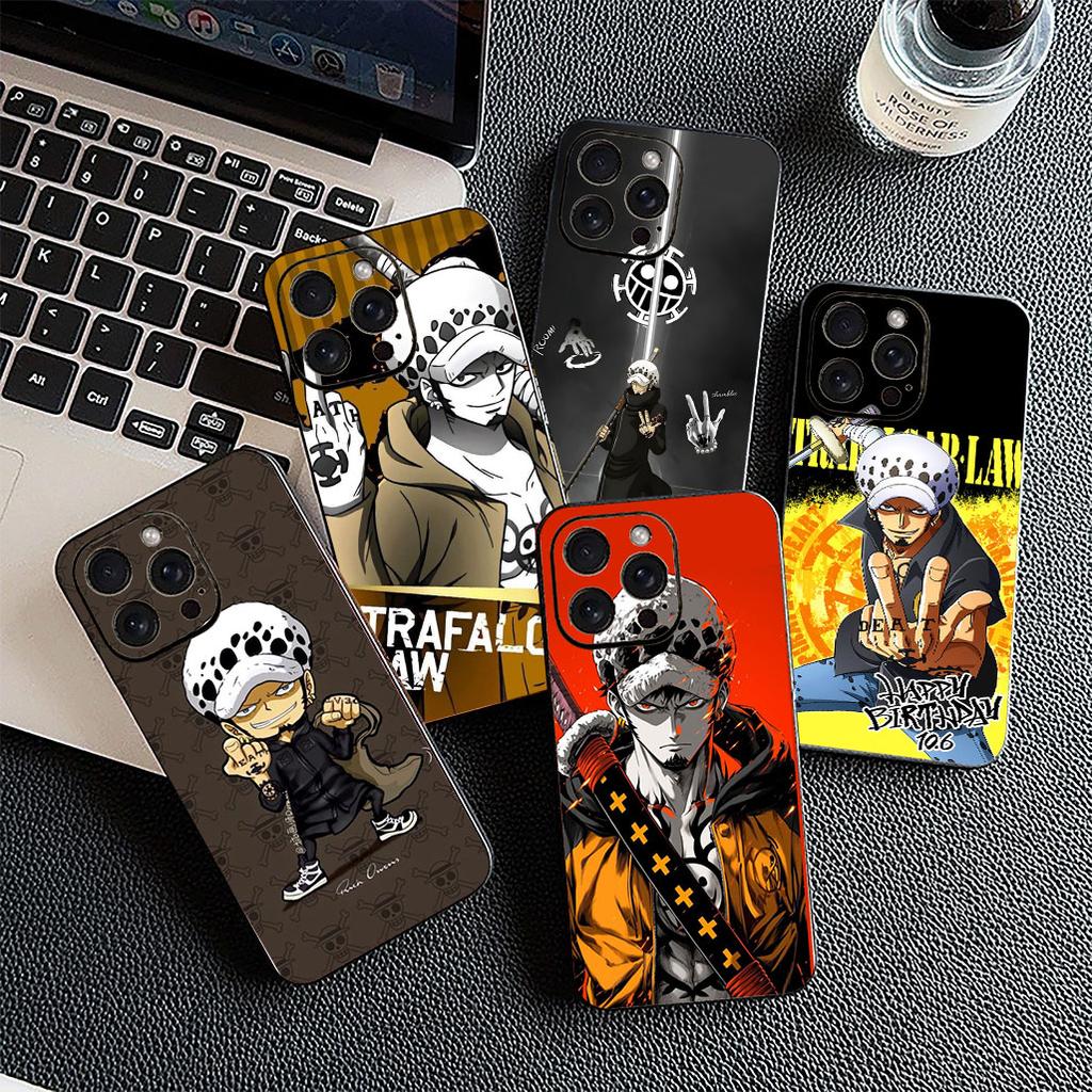 ONE Luffy PIECE Trafalgar D Water Law Phone Cover for Xiaomi Redmi 15 15C A7 15A 9C NFC Note 15 9 Pro 4G Protective Case