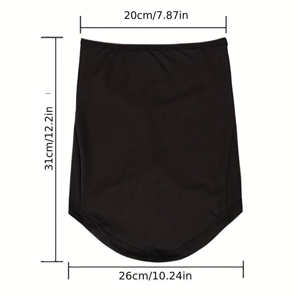 Outdoor Cycling Windproof Dust Mask Windproof Printed Bandana Ice Silk Dustproof Sunscreen Hanging Ear Hood Triangle Scarf