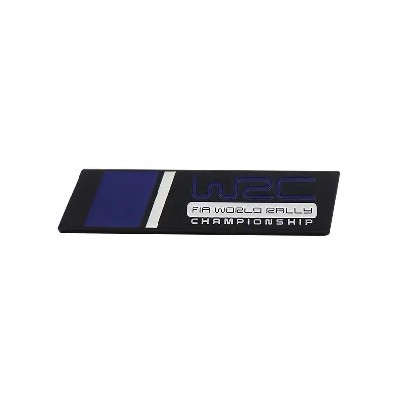 1 Pezzo 3D Styling Auto WRC Campionato del Mondo Rally Universale Distintivo in Metallo Parafango Emblema Decorativo Accessori Auto Adesivo Targhetta