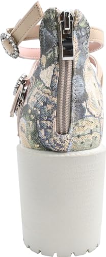 Yosuke Women's Beige Combination Pumps, Sizes 4450037, Sizes 24.0cm-24.5cm