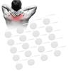 20pcs / bag 3.5cm Diameter Tens Electrode Pads for TENS Massager Physiotherapy Machine