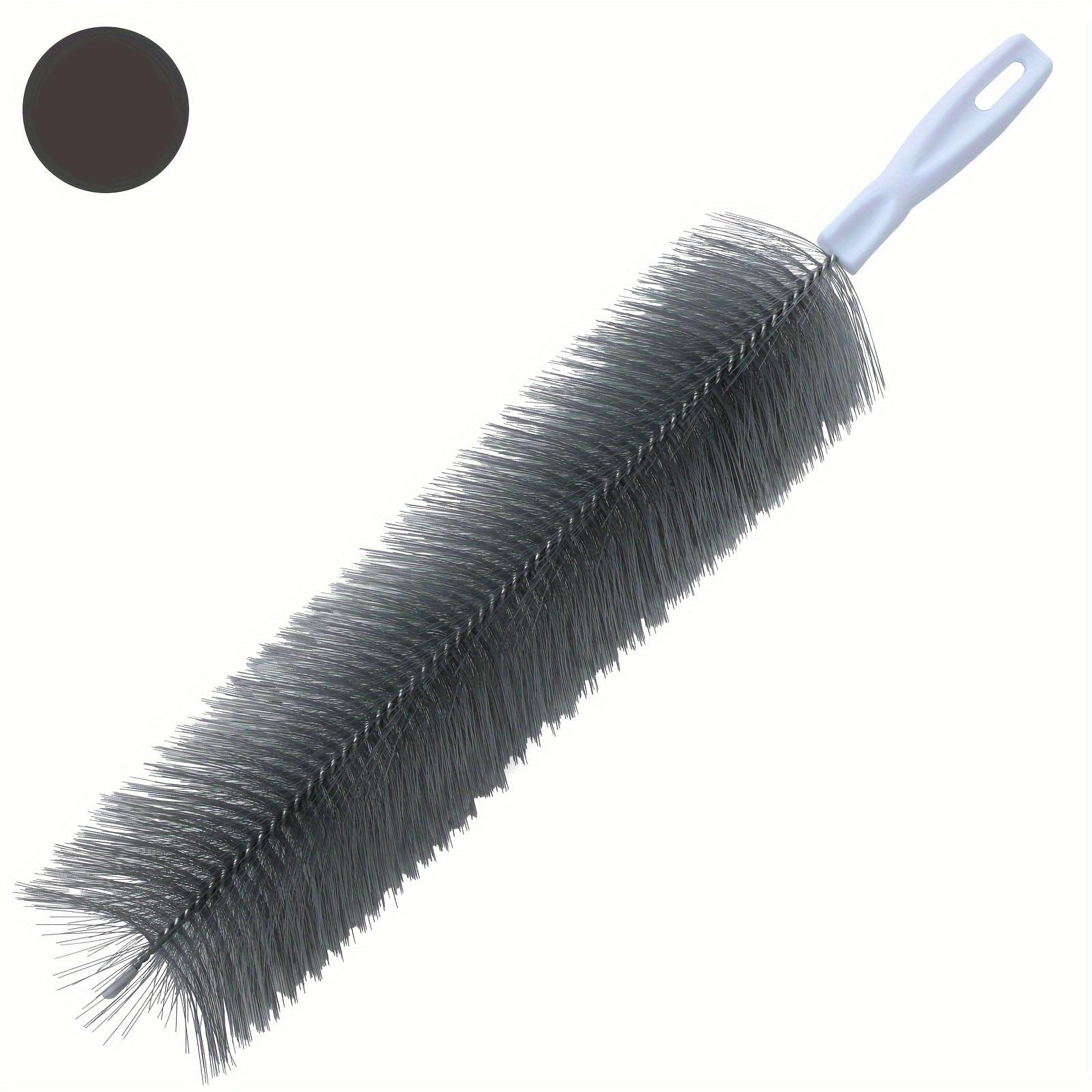 

Универсальная гибкая щетка для чистки - Идеально подходит для вентиляторов, стоков, экранов, жалюзи и удаления пыли с дивана - Не требует питания, прочный пластик серый