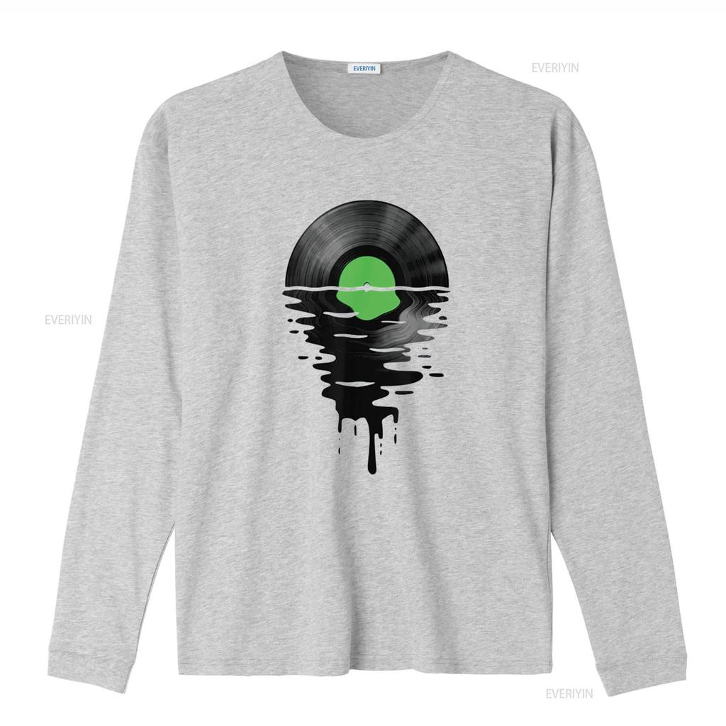 Mens Vinyl Record Music LP Classic 80s Sunset T Shirt White X Large vintage Washed Slightly streetwear Soft Casual Comfortable