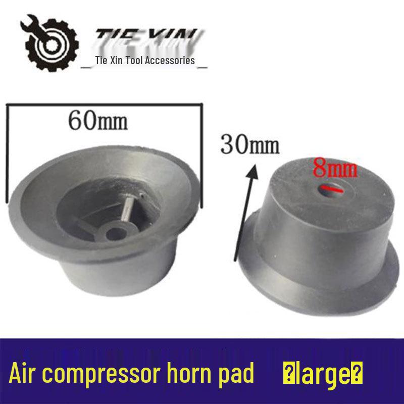 Oil-Free Air Compressor Shock Absorbing Pad - Rubber Foot Pad for Air Pump (04539)