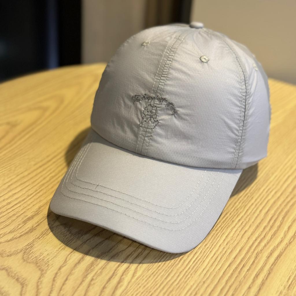 2026New letter kitten embroidered baseball cap for men and women, spring and summer thin breathable quick-dry curved brim sun protection cap