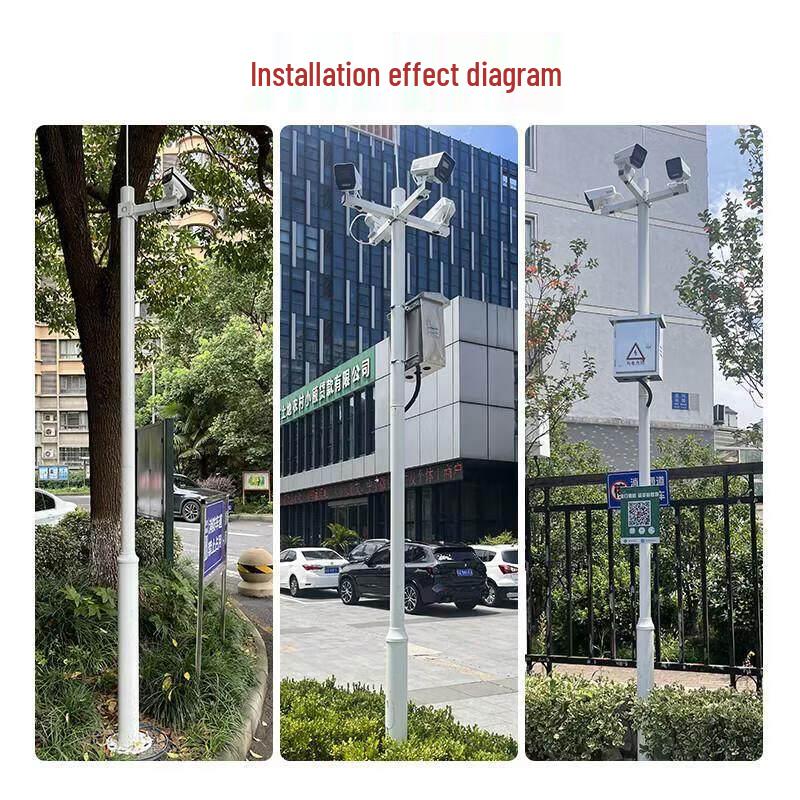 Palo di Montaggio per Telecamera da Esterno 6m