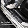 Car Sill pedal Rear Bumper Protection Stickers For Alfa Romeo STELVIO Giulia 159 Giulietta 147 Mito 156 MTO Sportiva Accessories