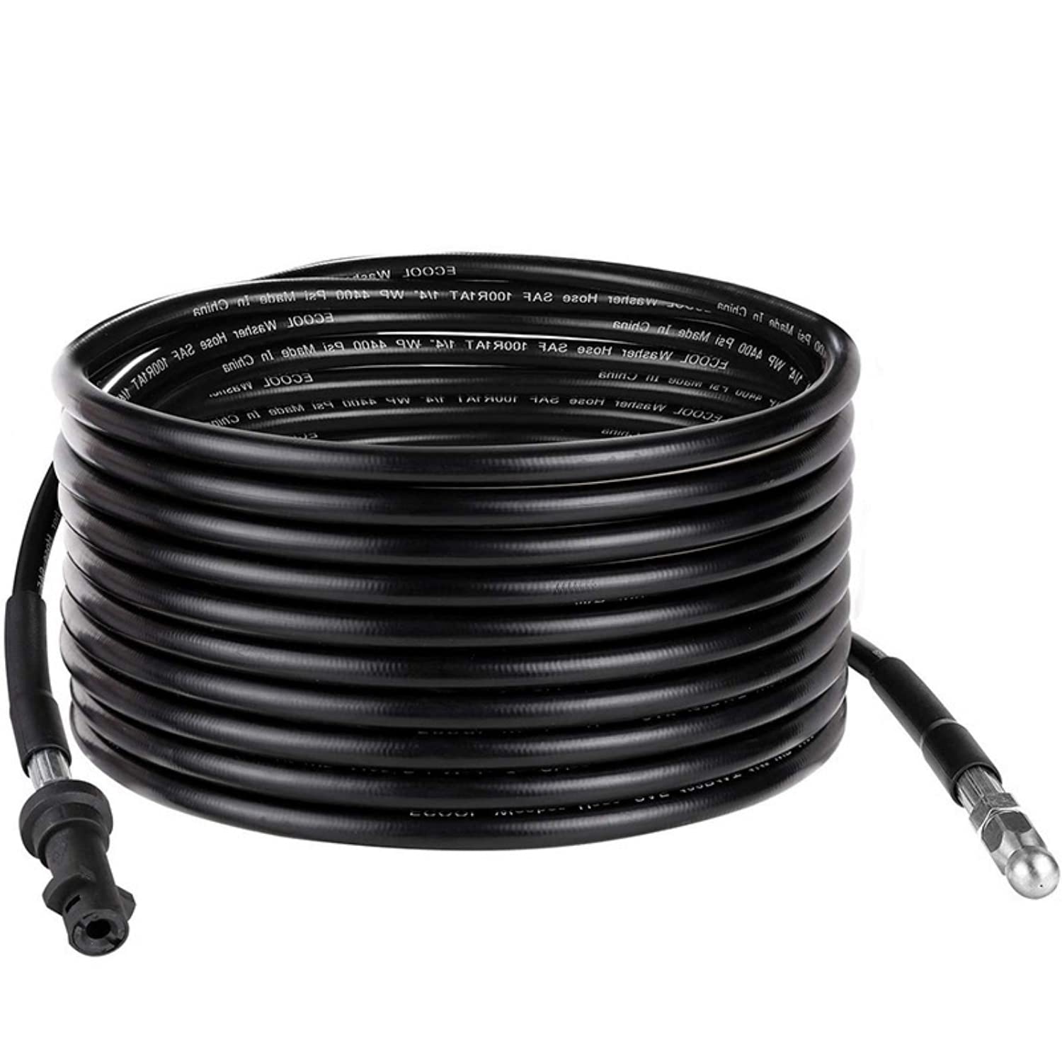 

После7 Шланг для мойки высокого давления Kärcher [Легко очищайте ПВХ трубы и стоки!] Совместимый шланг для прочистки труб для K2, K3, K4 и K5 (20м)