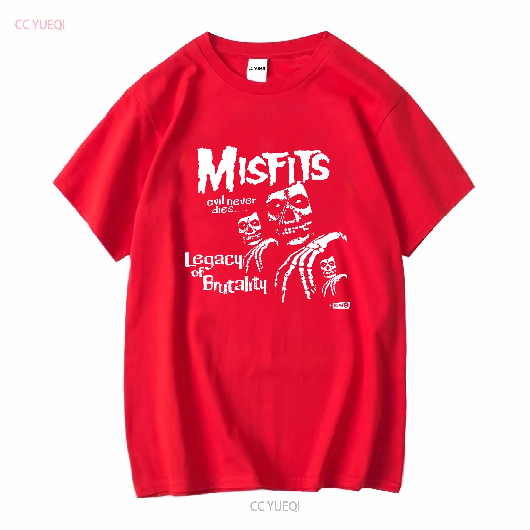 

Винтажная футболка Misfits Legacy Of Brutality Черная Панк-Рок Группа 90-х Размер XL длинный или короткий рукав винтаж Постиранная уличная одежда S