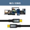 Type-C Cable 3M USB-C to USB-C Ultra Fast Charging [PD Compatible 100W Fast Charging/USB 3.2 Gen2*2 Standard 20Gbps Data Transfer] 8K/60Hz Video Outpu