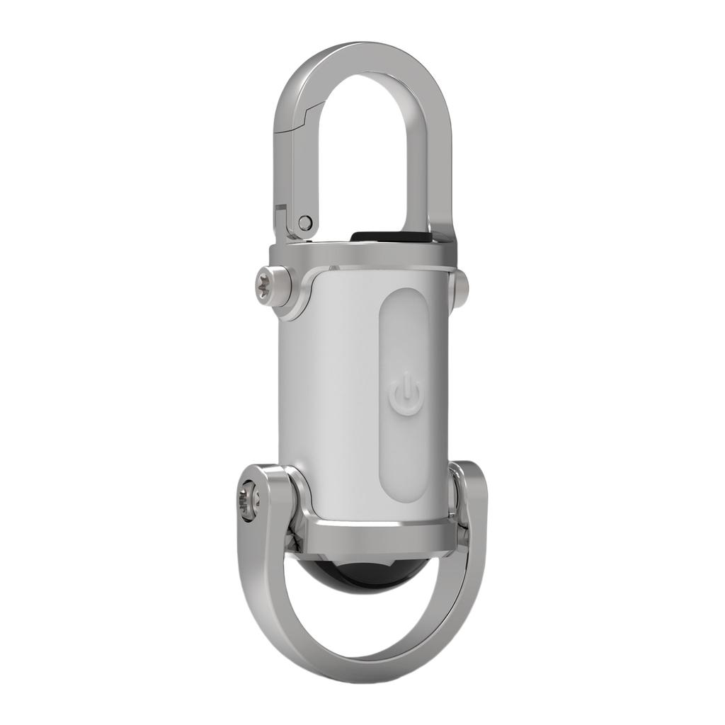 Rechargeable LED Keychain Multifunctional Work Light Keyring Practical Inspection Light Key Chain for Outdoor Activities