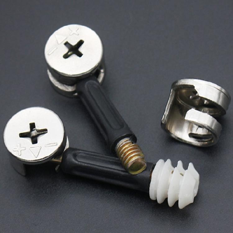 Innovative Eccentric Wheel Fixer Connectors Enhances Stability and Easy Maintenance in Home Furniture 20PCS