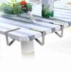 4pcs Large Table Cloth Cover Clips Stainless Steel Anti Slip Tablecloth Holder Clamps 10.5*7cm for Home Picnic Outdoor