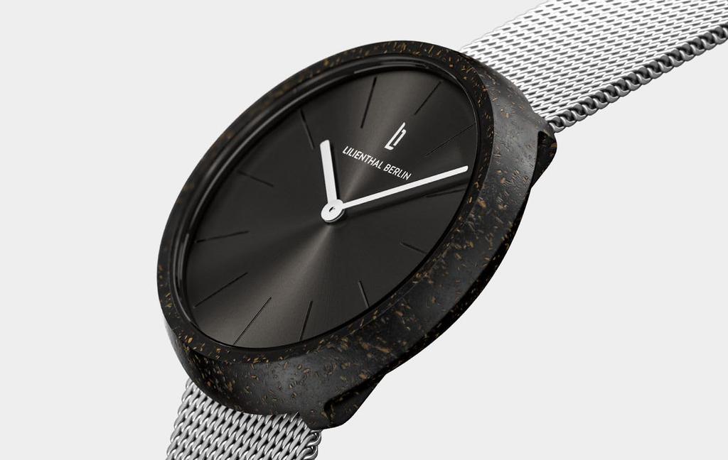 Lilianthal Berlin Zegarek z Srebra Kawa Wyprodukowana w Niemczech, CW02-01-B023A, Męski