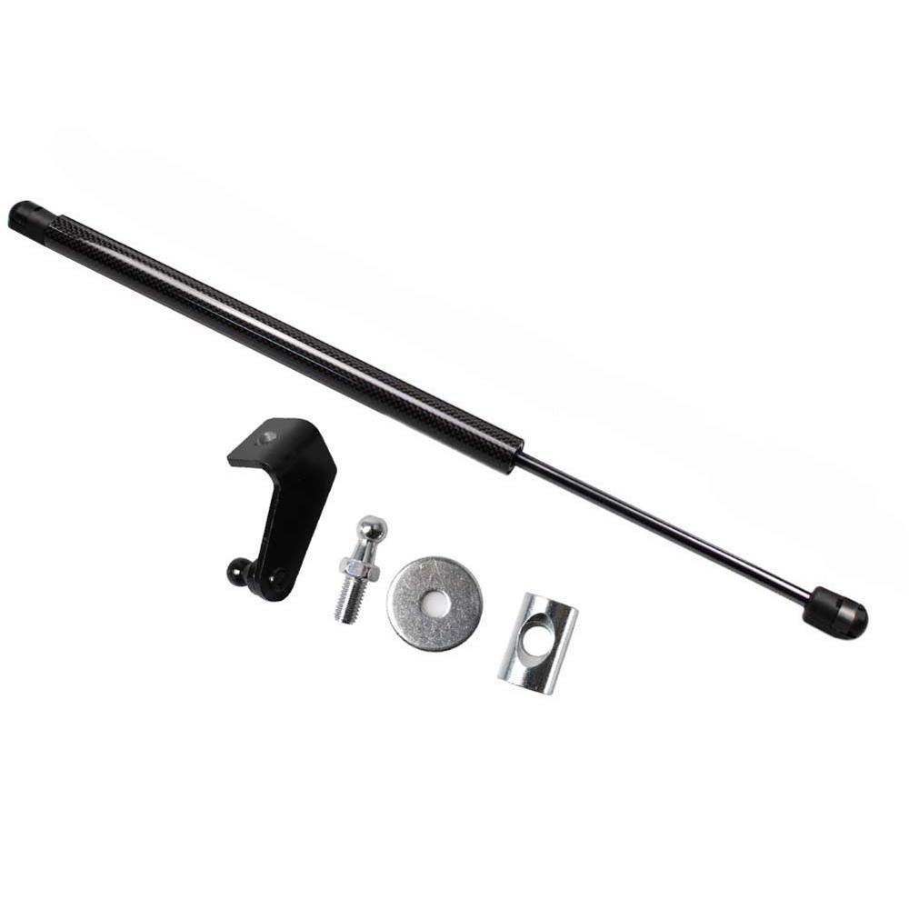 1PC Damper for Ford Fiesta Mk6 2008-2018 Front Hood Bonnet Modify Gas Strut Spring Rod Lift Support Carbon Fiber Shock Absorber