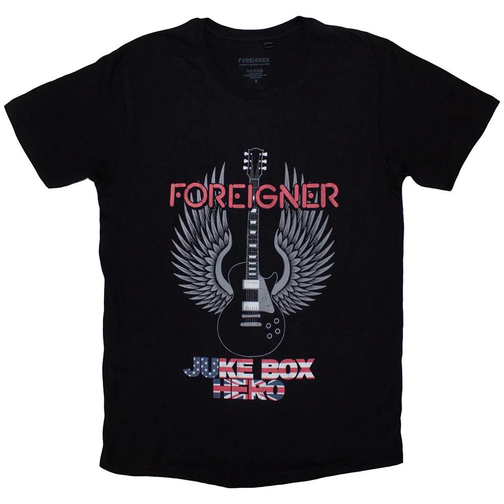 Foreigner T-Shirt: Juke Box Hero OFFICIAL NEW 2XL