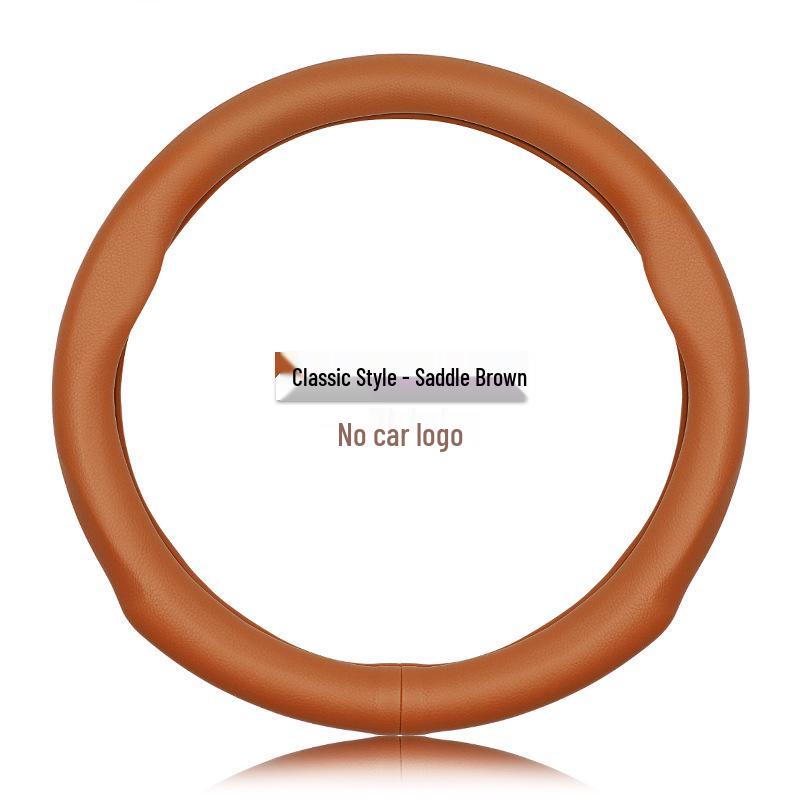 Genuine Leather Steering Wheel Cover for Roewe RX5, RX3, RX8, I5, I6, 350, 550, 360, E5, E6 - Sport Edition