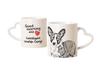 Cardigan Welsh Corgi - Cup with a Dog, Adorable Cup with a Heart-shaped Handle, Universal Gift from the Brand