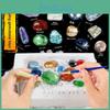 Archaeological Dig Diy Kit Gemstones Fossils For Kids Educational Treasure Play