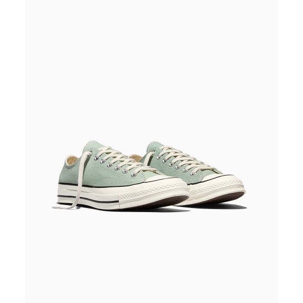 Converse Chuck Taylor 70S Seasonal Comfortable Versatile Canvas Shoes Unisex Sneaker Gray-Green A15976C