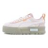 Puma Mayze Platform Sneakers Women Sneakers White Purple 387452-01