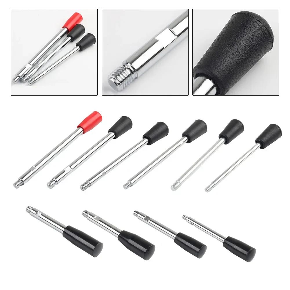 M6-M12 Fixed Long Grip Handle Bakelite Knob Handle Work Rod Machine Tool Work Handle Bar Bench Drill Accessories