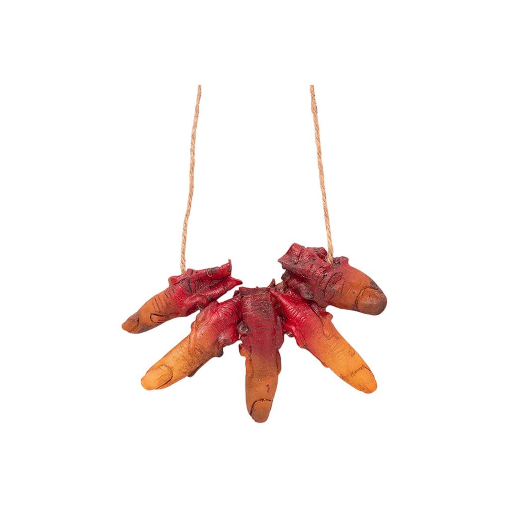 

Реквизит для украшения на Хэллоуин Реалистичные сломанные руки и ноги Подвесная цепь Трюки Реквизит для оформления места проведения дома с привидениями One Size