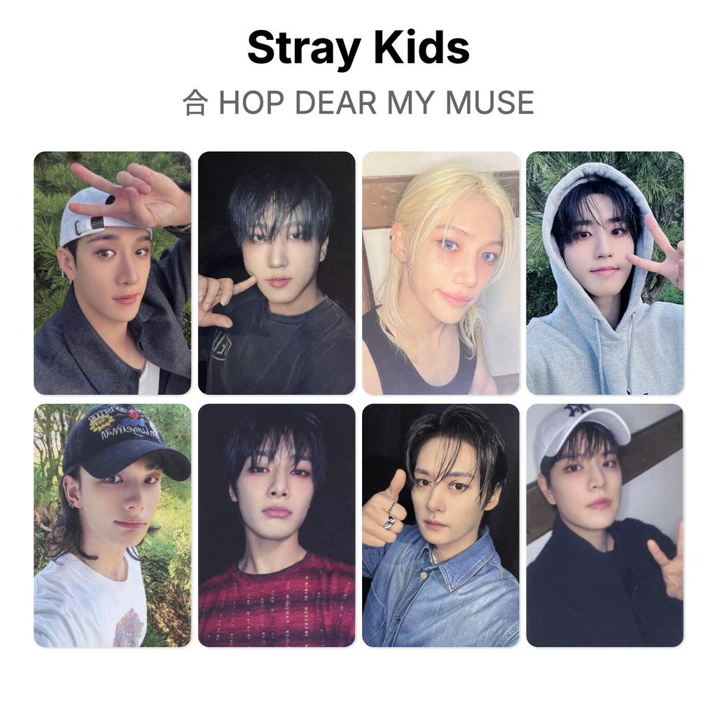 Stray Kids HOP DEAR MY MUSE Official Photocard